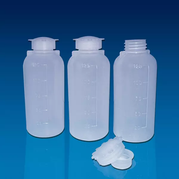 20ml Empty Small Plastic Bottle With Screw Cap Narrow Mouth Liquid