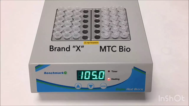 Boil-Proof Microtube Comparison - MTC Bio SureSeal Tubes